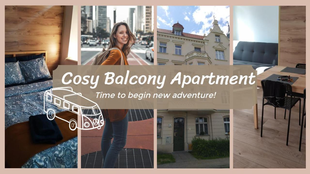 Cosy Balcony Apartment Grudziądz Eksteriør bilde